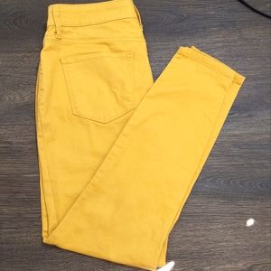 ST John's Bay Skinny Mustard Jeans